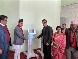 Ventilator donation